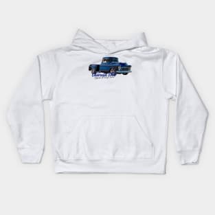 1957 Chevrolet 3100 Stepside Pickup Truck Kids Hoodie